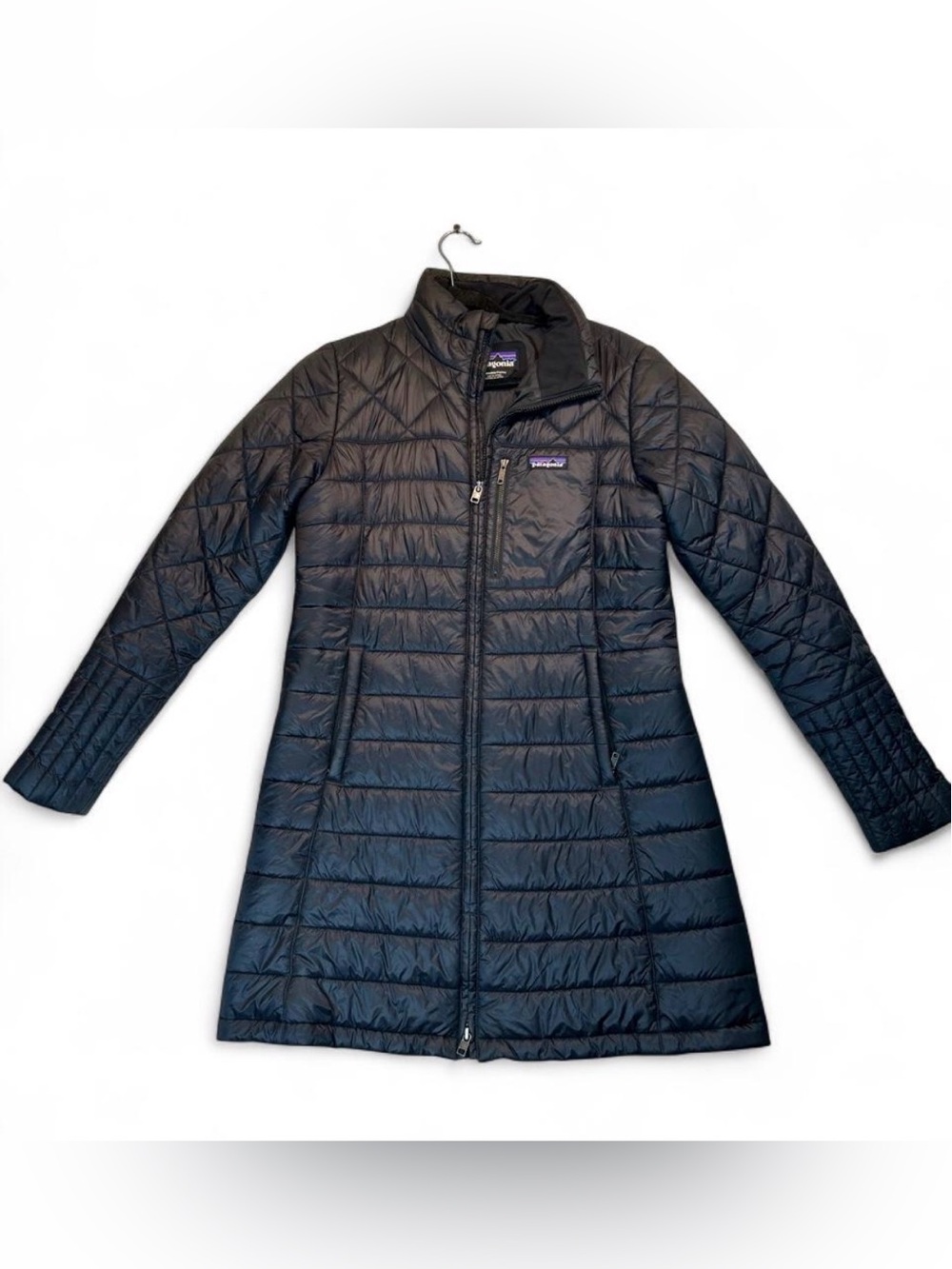 Patagonia Black Women's Quilted Long Puffer Coat
